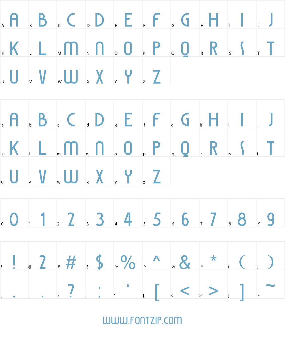 DK Coliseu Font Character